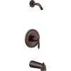 image:imageMoen UT2133NHBN Eva Collection MCORE 3Series 1Handle Tub and Shower Trim Kit Valve Required Brushed NickelOil Rubbed Bronze