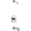 image:imageMoen UT2193NHBG Align MCORE 3Series 1Handle Tub and Shower Trim Kit Valve Required Brushed GoldChrome