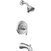image:imageMoen UT2743EP Glyde MCORE 2Series 1Handle Tub and Shower Trim Kit Valve Required ChromeChrome