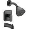 image:imageMoen UT2813EPBL Rizon MCORE 2Series 1Handle Tub and Shower Trim Kit Valve Required Matte BlackMatte Black