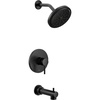 image:imageMoen UT3293EPBL Align MCORE 3Series 1Handle EcoPerformance Tub and Shower Trim Kit Valve Required Matte Black