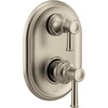 image:imageMoen UT3322 Belfield MCORE 3Series 2Handle Shower Trim with Integrated Transfer Valve Valve Required ChromeBrushed Nickel