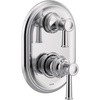 image:imageMoen UT3322 Belfield MCORE 3Series 2Handle Shower Trim with Integrated Transfer Valve Valve Required ChromeChrome