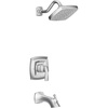 image:imageMoen UT3693 Voss MCORE 3Series 1Handle Tub and Shower Trim Kit Valve Required Chrome