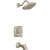 image:imageMoen UT3693EPBN Voss MCORE 3Series 1Handle EcoPerformance Tub and Shower Trim Kit Valve Required Brushed Nickel