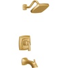 image:imageMoen UT3693EPORB Voss MCORE 3Series 1Handle EcoPerformance Tub and Shower Trim Kit Valve Required Oil Rubbed BronzeBrushed Gold