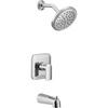 image:imageMoen UT3813EP Align MCORE 3Series 1Handle EcoPerformance Tub and Shower Trim Kit Valve Required ChromeChrome