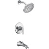 image:imageMoen UTS2203EPBL Doux Collection MCORE 2Series 1Handle Tub and Shower Trim Kit Valve Required Matte BlackChrome