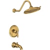 image:imageMoen UTS232104EPBN Weymouth MCORE 2Series 1Handle Tub and Shower Trim Kit Valve Required Brushed NickelBrushed Gold