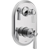 image:imageMoen UTS2411BN Flara MCORE 3Series 2Handle Shower Trim with Integrated Transfer Valve Valve Required Brushed NickelChrome