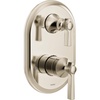 image:imageMoen UTS2411BN Flara MCORE 3Series 2Handle Shower Trim with Integrated Transfer Valve Valve Required Brushed NickelPolished Nickel