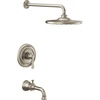 image:imageMoen UTS244203EPBN Colinet MCORE 2Series 1Handle Tub and Shower Trim Kit Valve Required Brushed NickelBrushed Nickel