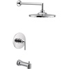 image:imageMoen UTS32003 Arris MCORE 3Series 1Handle Tub and Shower Trim Kit Valve Required Chrome