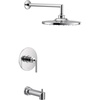 image:imageMoen UTS32003EPBL Arris MCORE 3Series 1Handle EcoPerformance Tub and Shower Trim Kit Valve Required Matte BlackChrome