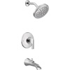 image:imageMoen UTS3203 Doux MCORE 3Series 1Handle Tub and Shower Trim Kit Valve Required Chrome