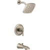 image:imageMoen UTS3913BN Flara MCORE 3Series 1Handle Tub and Shower Trim Kit Valve Required Brushed Nickel