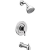 image:imageMoen Vichy Chrome Bathroom Tub Shower Faucet System without Valve T2663EP1