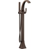 image:imageMoen Voss Brushed Gold OneHandle Freestanding Floor Mount Tub Filler with Handshower 695BGOil Rubbed Bronze