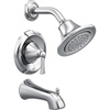 image:imageMoen Wynford Brushed Nickel PosiTemp Tub and Shower Trim Kit Valve Required T4503BNChrome