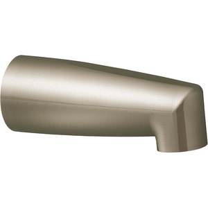image:imageMoen 3829 NonDiverter 12Inch CC SlipFit Tub Filler Spout ChromeBrushed Nickel
