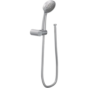 image:imageMoen 3865EP EcoPerformance Handheld Shower with 69Inch Hose and Wall Bracket ChromeChrome
