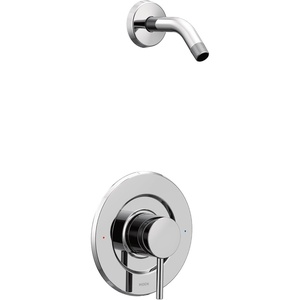 image:imageMoen Align Chrome PosiTemp Pressure Balancing Modern Shower Trim Kit without Showerhead Valve Required T2192NHChrome