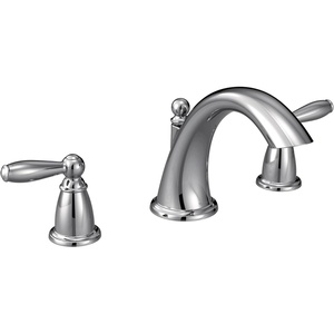 image:imageMoen Brantford Chrome 2Handle Deck Mount Roman Tub Faucet Trim Kit Valve Required T4943Chrome
