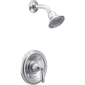 image:imageMoen Brantford Chrome PosiTemp Pressure Balancing Shower Valve Trim Kit Valve Required T2152Chrome
