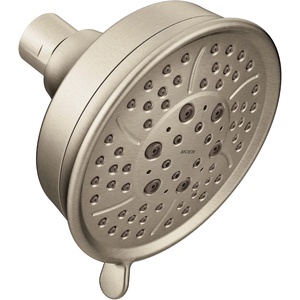image:imageMoen Chrome FourFunction 438Inch Diameter Showerhead 3638Brushed Nickel