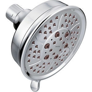 image:imageMoen Chrome FourFunction 438Inch Diameter Showerhead 3638Chrome