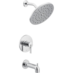 image:imageMoen Cia Brushed Gold MCORE 3Series 1Handle Tub and Shower Trim Kit Valve Required UT3363BGChrome