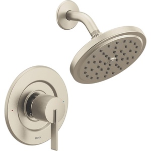 image:imageMoen Cia T2262EPBL PosiTemp Rain Shower 1Handle with EcoPerformance Shower Only Faucet Trim Kit Valve RequiredBrushed Nickel