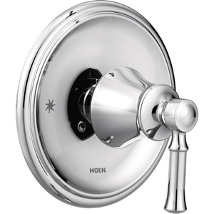 image:imageMoen Dartmoor Chrome 1Handle PosiTemp Pressure Balancing Valve Trim Kit Valve Required T2181Chrome