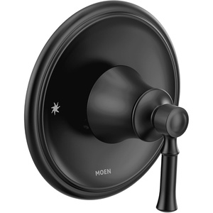 image:imageMoen Dartmoor Chrome 1Handle PosiTemp Pressure Balancing Valve Trim Kit Valve Required T2181Matte Black