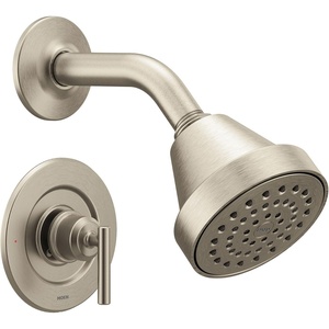 image:imageMoen Gibson Chrome PosiTemp Pressure Balancing EcoPerformance Modern Shower Trim Valve Required T2902EPBrushed Nickel