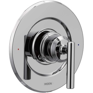 image:imageMoen Gibson Pressure Balancing Modern Shower Lever Handle PosiTemp Valve Required Matte Black T2901BLChrome