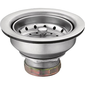 image:imageMoen Kitchen Sink Strainer Basket with Drain Assembly Stainless Steel 22036Stainless