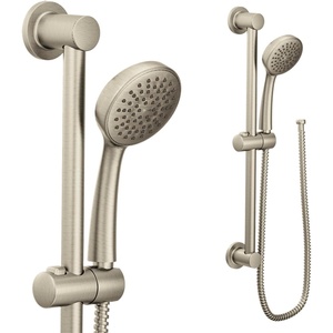 image:imageMoen Oil Rubbed Bronze EcoPerformance Detachable Handheld Showerhead with 24inch Slide Bar and 69inch Hose 3868EPORBBrushed Nickel