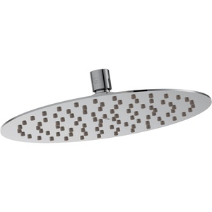 image:imageMoen S1001 Razor Thin Ceiling Mount One Function Round Fixed Rainshower Shower Head 10Inch Chrome10Inch 