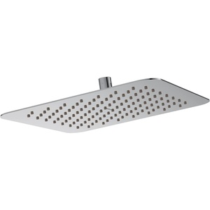 image:imageMoen S1001 Razor Thin Ceiling Mount One Function Round Fixed Rainshower Shower Head 10Inch Chrome12 Inch Square
