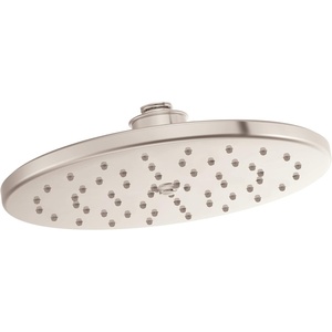 image:imageMoen S112EPORB 10Inch Single Function EcoPerformance Rainshower Showerhead with Immersion Rainshower Technology Oil Rubbed BronzePolished Nickel