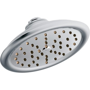 image:imageMoen S6310EP ExactTemp 7 EcoPerformance Single Function Rainshower Showerhead with Immersion Technology ChromeChrome