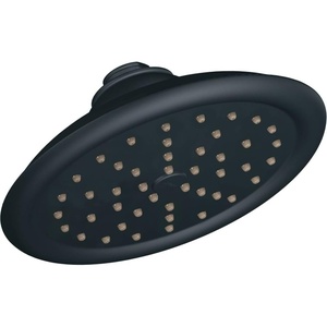 image:imageMoen S6310ORB ExactTemp 7 Single Function Rainshower Showerhead with Immersion Technology at 25 GPM Flow Rate Oil Rubbed BronzeWrought Iron