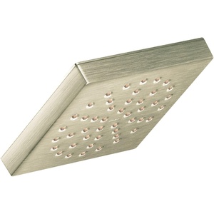 image:imageMoen S6340EP 90 Degree 6 EcoPerformance SingleFunction Showerhead with Immersion Technology at 20 GPM Flow Rate ChromeBrushed Nickel