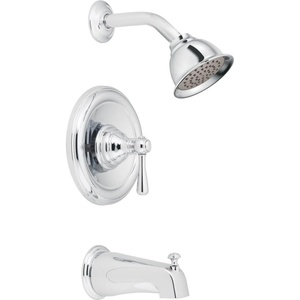 image:imageMoen T2113ORB Kingsley PosiTemp Tub and Shower Trim Kit without Valve Oil Rubbed BronzeChrome