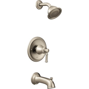 image:imageMoen T2183BN Dartmoor PosiTemp tubshowerBrushed Nickel 1Brushed Nickel