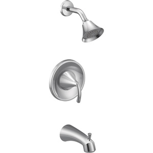 image:imageMoen T2743BN Glyde PosiTemp TubShower Faucet Brushed NickelChrome