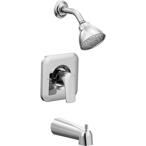 image:imageMoen T2813EPBN Rizon PosiTemp EcoPerformance Tub and Shower Trim Valve Required Brushed NickelChrome