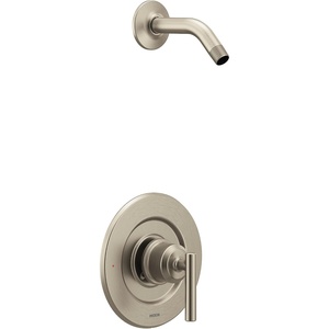 image:imageMoen T2902NH Gibson PosiTemp OneHandle Shower Only Trim Valve Without Showerhead ChromeBrushed Nickel