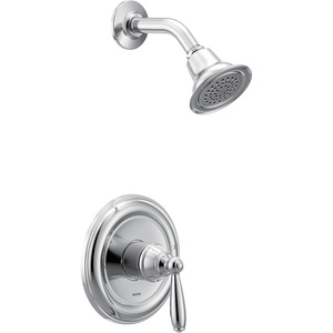 image:imageMoen UT2152EP Brantford MCORE 2Series 1Handle Tub and Shower Trim Kit Valve Required ChromeChrome